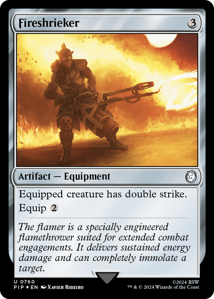 Fireshrieker (Surge Foil) [Fallout] MTG Single Magic: The Gathering | Red Claw Gaming