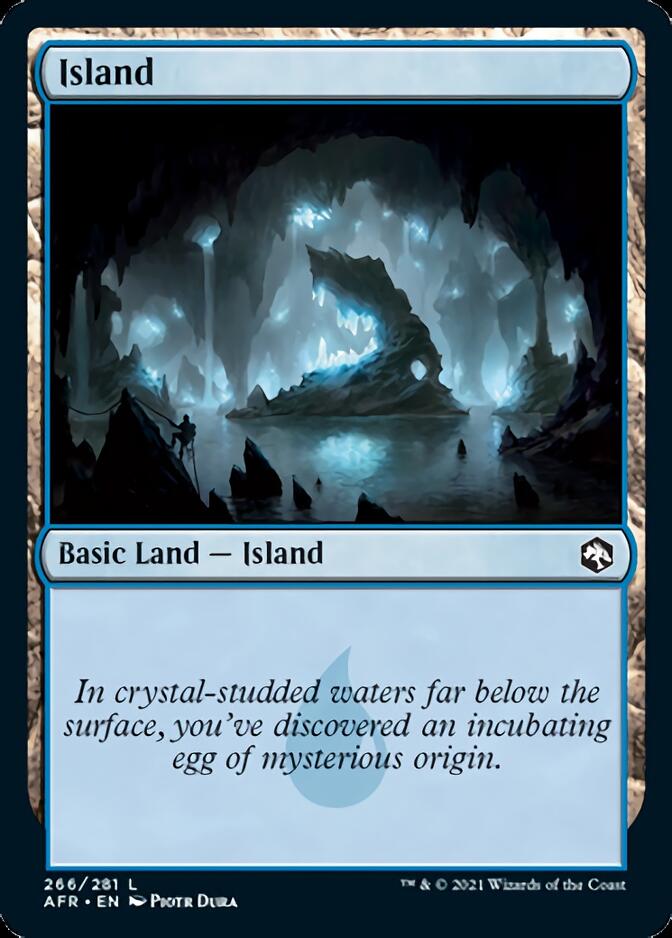 Island (266) [Dungeons & Dragons: Adventures in the Forgotten Realms] MTG Single Magic: The Gathering | Red Claw Gaming
