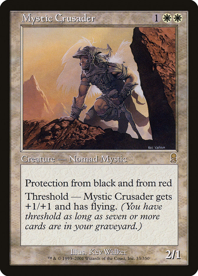 Mystic Crusader [Odyssey] MTG Single Magic: The Gathering | Red Claw Gaming