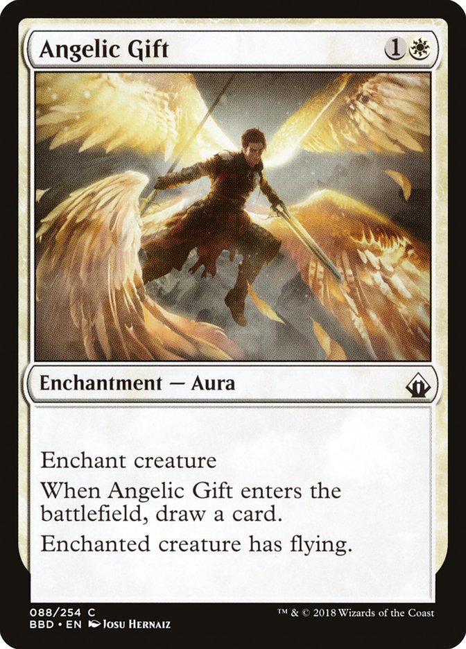 Angelic Gift [Battlebond] MTG Single Magic: The Gathering | Red Claw Gaming