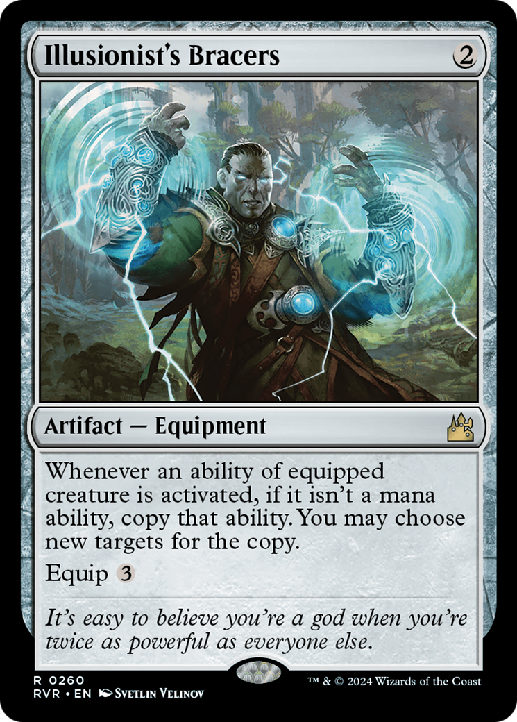 Illusionist's Bracers [Ravnica Remastered] MTG Single Magic: The Gathering | Red Claw Gaming