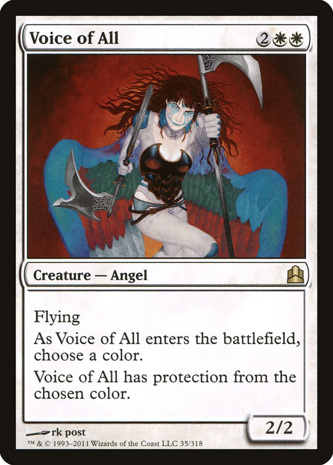 Voice of All [Commander 2011] MTG Single Magic: The Gathering | Red Claw Gaming