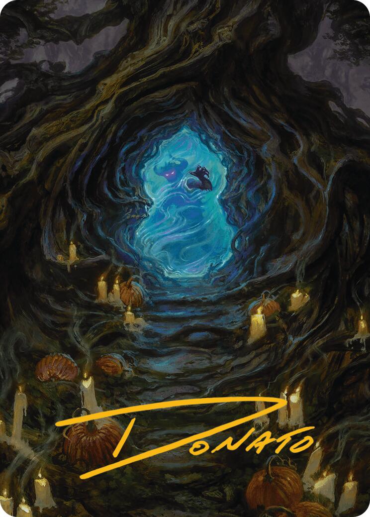 Conjurer's Closet Art Card (Gold-Stamped Signature) [Innistrad Remastered Art Series] MTG Single Magic: The Gathering | Red Claw Gaming