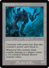 Shrill Howler // Howling Chorus (Retro Frame) [Innistrad Remastered] MTG Single Magic: The Gathering | Red Claw Gaming