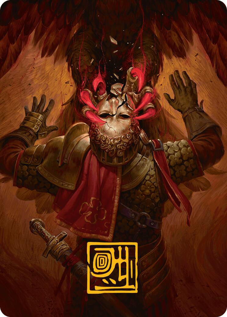 Abrade Art Card (Gold-Stamped Signature) [Innistrad Remastered Art Series] MTG Single Magic: The Gathering | Red Claw Gaming