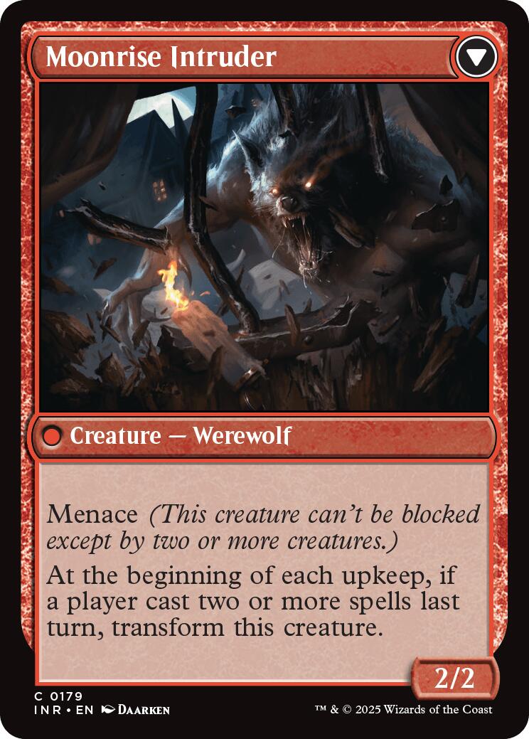 Village Messenger // Moonrise Intruder [Innistrad Remastered] MTG Single Magic: The Gathering | Red Claw Gaming