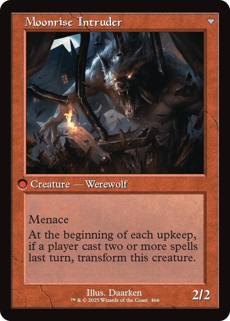 Village Messenger // Moonrise Intruder (Retro Frame) [Innistrad Remastered] MTG Single Magic: The Gathering | Red Claw Gaming