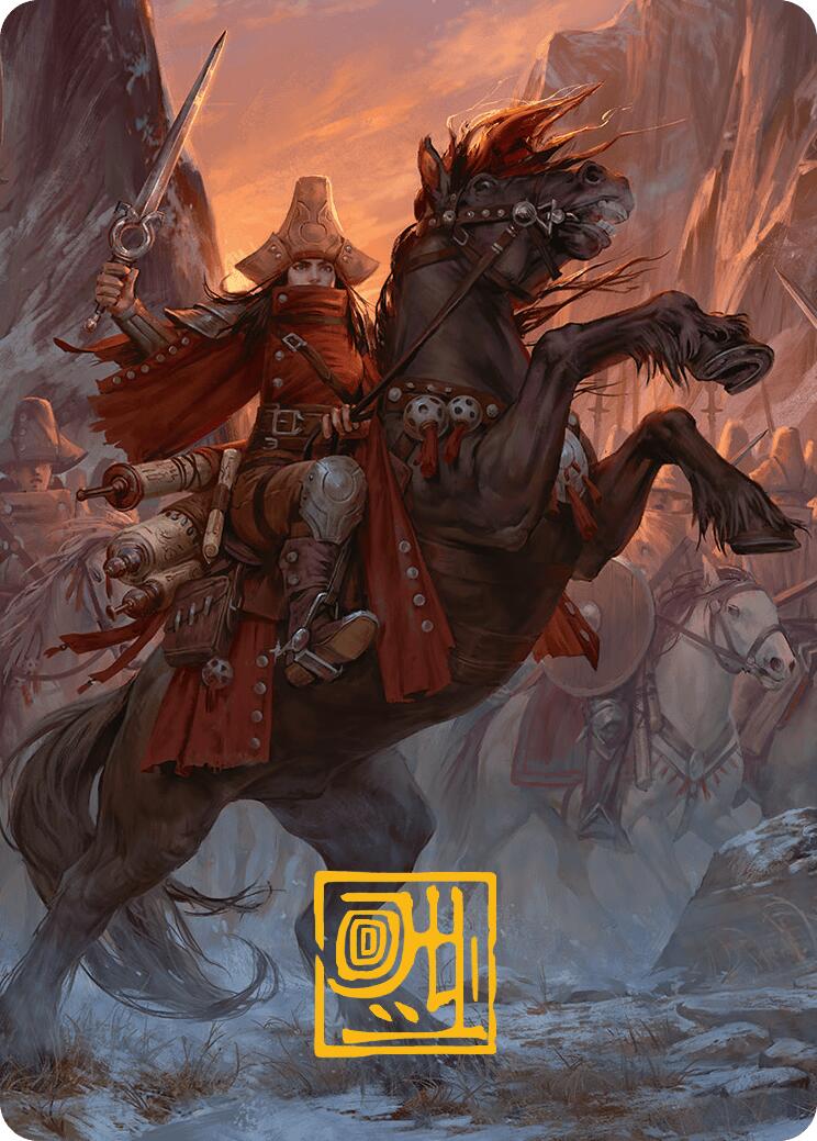 Zealous Conscripts (Gold-Stamped Signature) [Innistrad Remastered Art Series] MTG Single Magic: The Gathering | Red Claw Gaming