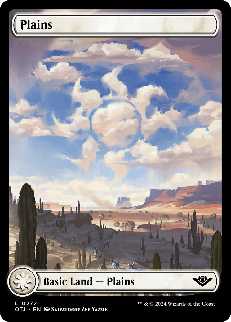 Plains (0272) [Outlaws of Thunder Junction] MTG Single Magic: The Gathering    | Red Claw Gaming