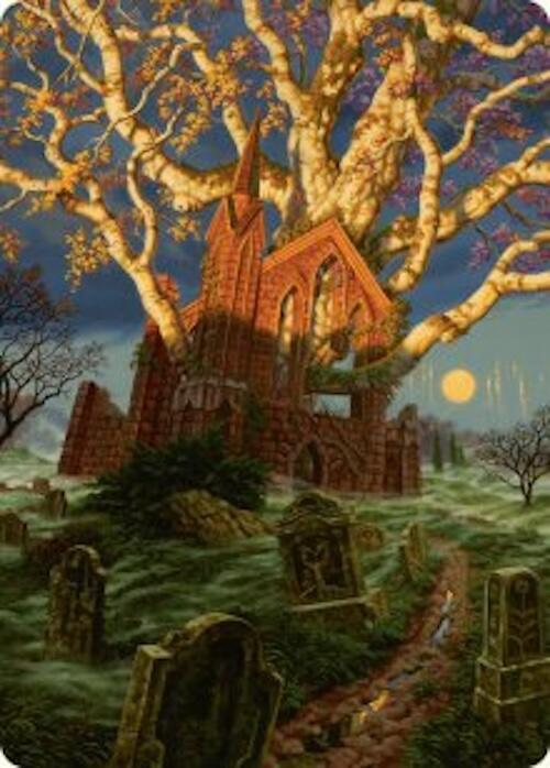 Abundant Growth Art Card [Innistrad Remastered Art Series] MTG Single Magic: The Gathering | Red Claw Gaming