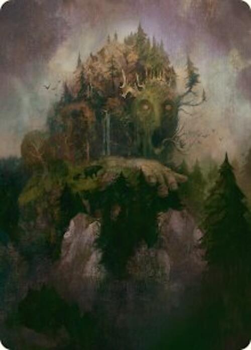 Cultivator Colossus Art Card [Innistrad Remastered Art Series] MTG Single Magic: The Gathering | Red Claw Gaming