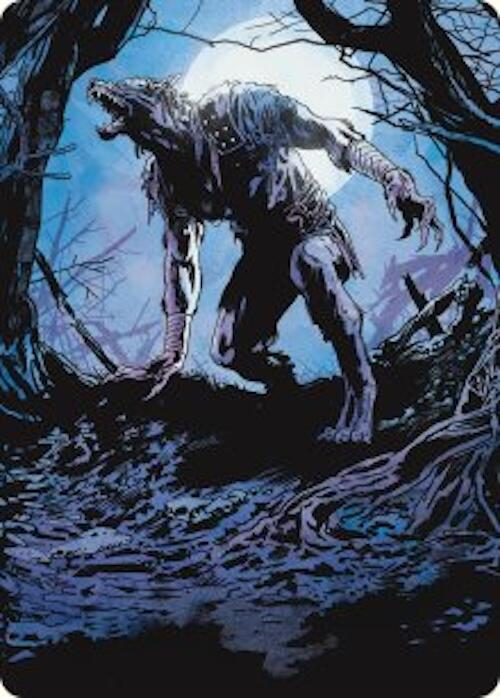 Krallenhorde Howler Art Card [Innistrad Remastered Art Series] MTG Single Magic: The Gathering | Red Claw Gaming