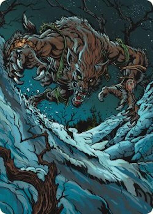 Ravager of the Fells Art Card [Innistrad Remastered Art Series] MTG Single Magic: The Gathering | Red Claw Gaming