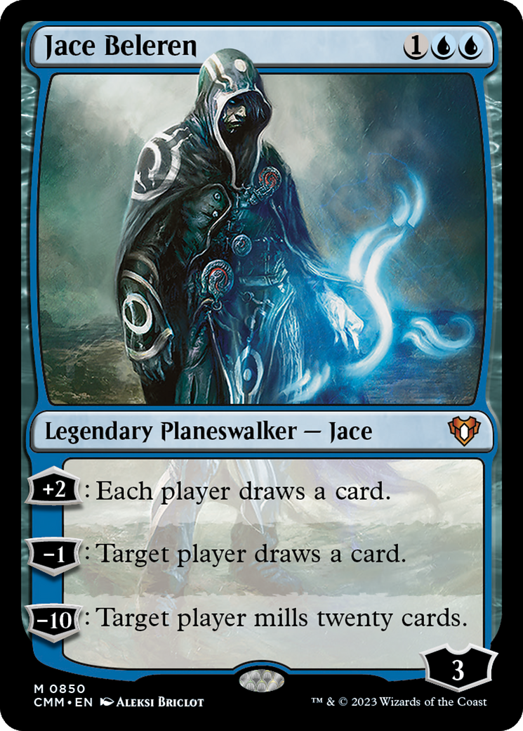Jace Beleren [Commander Masters] MTG Single Magic: The Gathering    | Red Claw Gaming