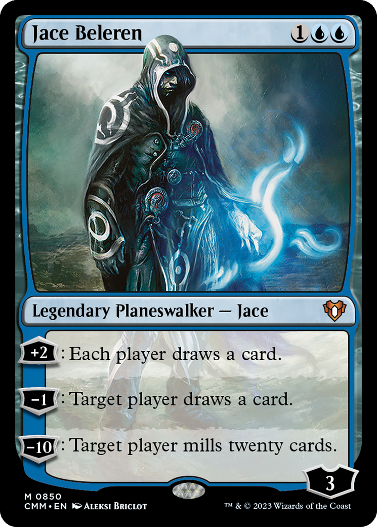 Jace Beleren [Commander Masters] MTG Single Magic: The Gathering | Red Claw Gaming