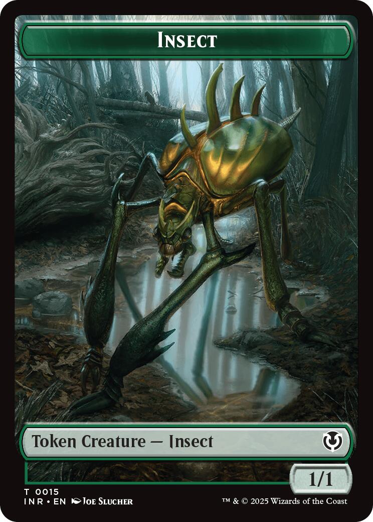 Insect // Spider Double-Sided Token [Innistrad Remastered Tokens] MTG Single Magic: The Gathering | Red Claw Gaming