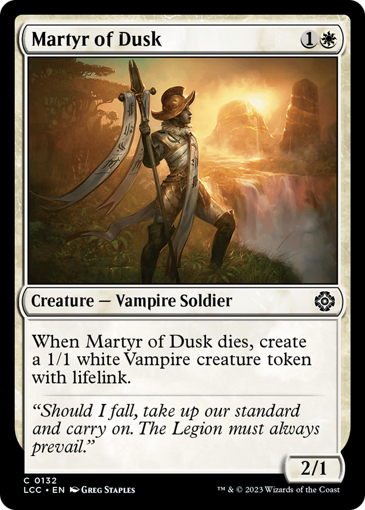Martyr of Dusk [The Lost Caverns of Ixalan Commander] MTG Single Magic: The Gathering | Red Claw Gaming