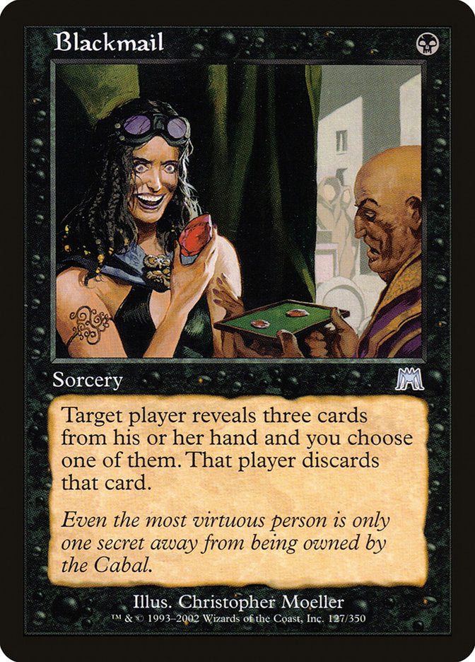 Blackmail [Onslaught] MTG Single Magic: The Gathering | Red Claw Gaming