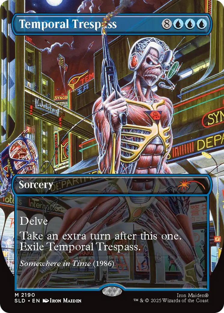 Temporal Trespass [Secret Lair Drop Series] MTG Single Magic: The Gathering | Red Claw Gaming
