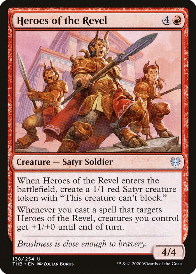 Heroes of the Revel [Theros Beyond Death] MTG Single Magic: The Gathering | Red Claw Gaming