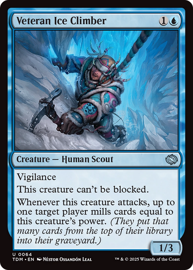 Veteran Ice Climber [Tarkir: Dragonstorm] MTG Single Magic: The Gathering | Red Claw Gaming