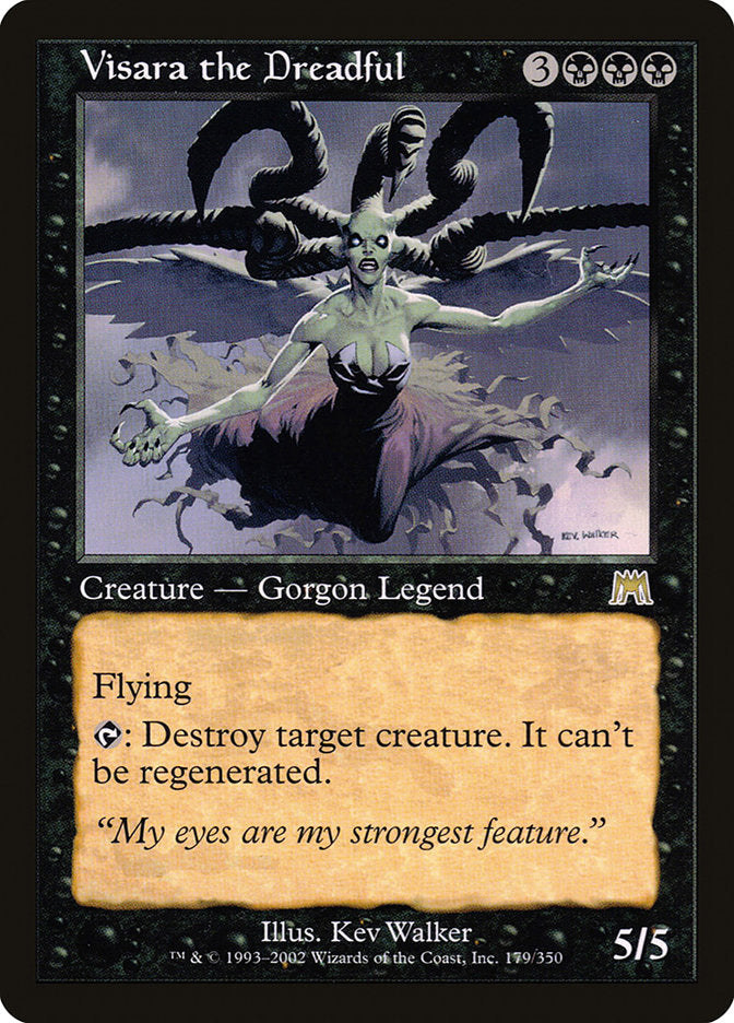 Visara the Dreadful [Onslaught] MTG Single Magic: The Gathering | Red Claw Gaming