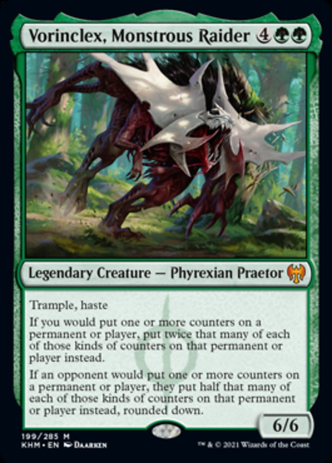 Vorinclex, Monstrous Raider [Kaldheim] MTG Single Magic: The Gathering | Red Claw Gaming