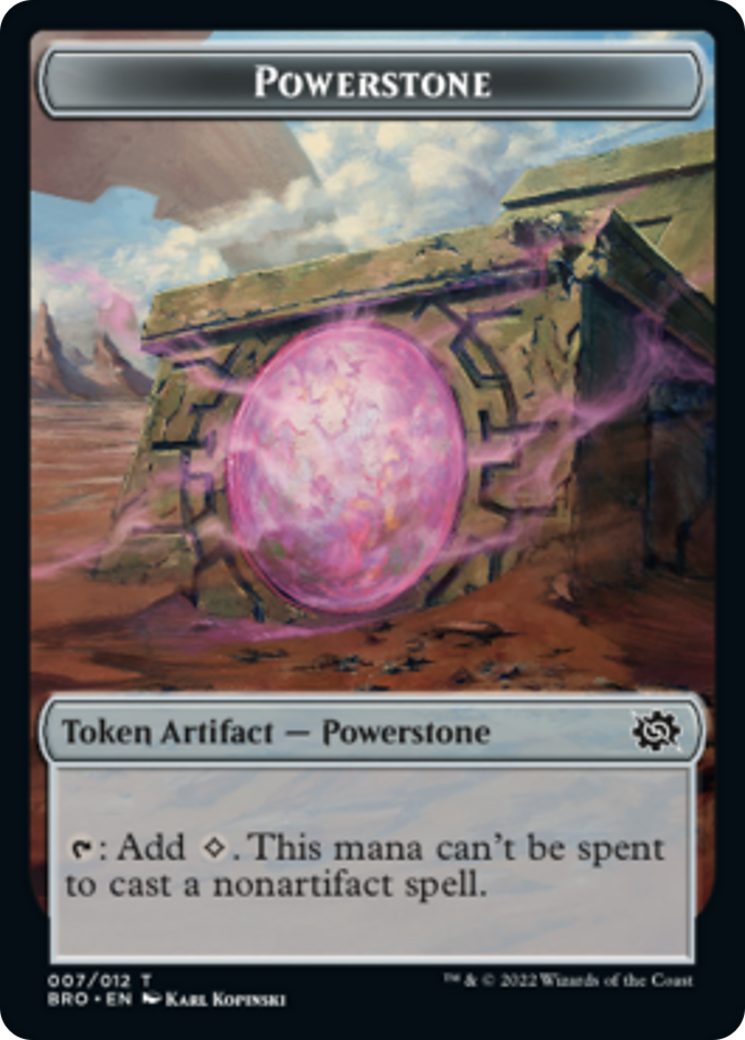 Copy // Powerstone Double-Sided Token [The Brothers' War Commander Tokens] MTG Single Magic: The Gathering | Red Claw Gaming
