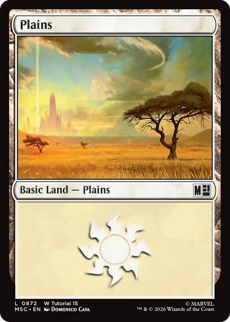Plains (0872) [Marvel Super Heroes Commander] | Red Claw Gaming