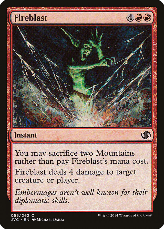 Fireblast [Duel Decks Anthology] MTG Single Magic: The Gathering | Red Claw Gaming