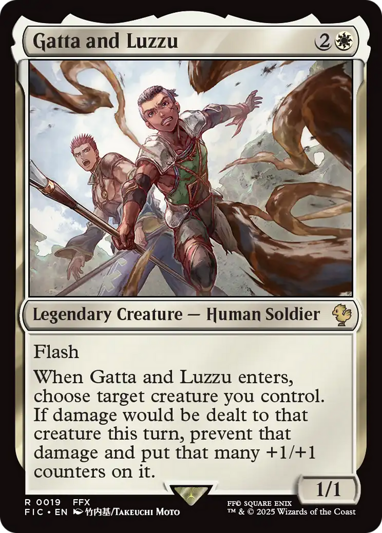 Gatta and Luzzu [FINAL FANTASY Commander] MTG Single Magic: The Gathering | Red Claw Gaming