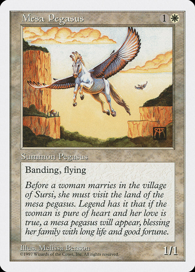 Mesa Pegasus [Fifth Edition] MTG Single Magic: The Gathering | Red Claw Gaming