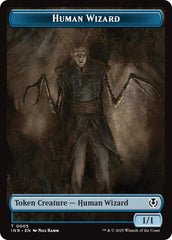 Human Wizard // Emblem - Jace, Unraveler of Secrets Double-Sided Token [Innistrad Remastered Tokens] MTG Single Magic: The Gathering | Red Claw Gaming