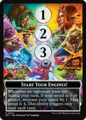 Start Your Engines! // Max Speed [Aetherdrift Tokens] MTG Single Magic: The Gathering | Red Claw Gaming