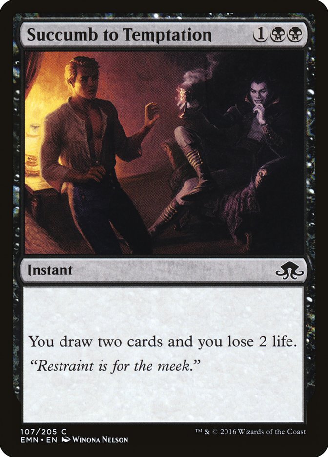 Succumb to Temptation [Eldritch Moon] MTG Single Magic: The Gathering | Red Claw Gaming