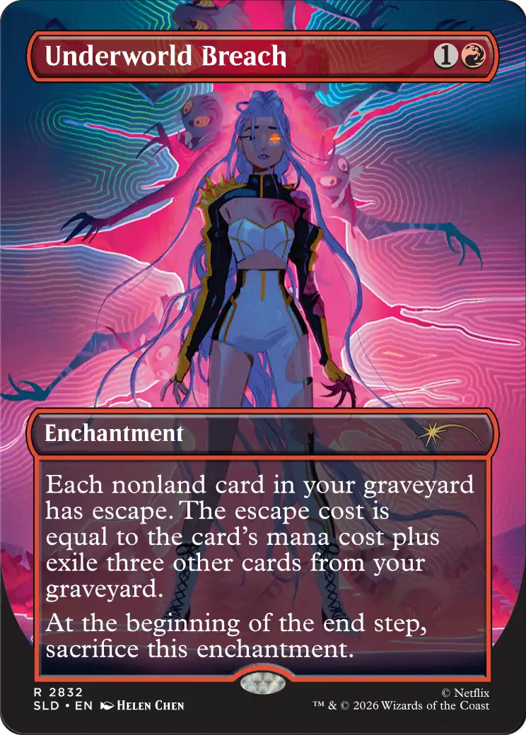 Underworld Breach (2832) [Secret Lair Drop Series] MTG Single Magic: The Gathering | Red Claw Gaming