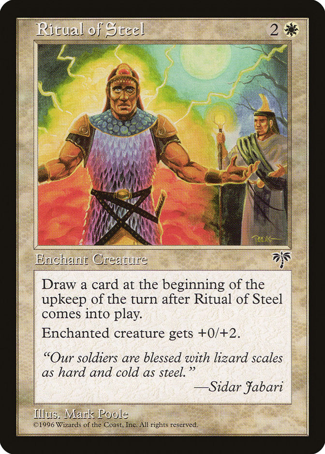Ritual of Steel [Mirage] MTG Single Magic: The Gathering | Red Claw Gaming
