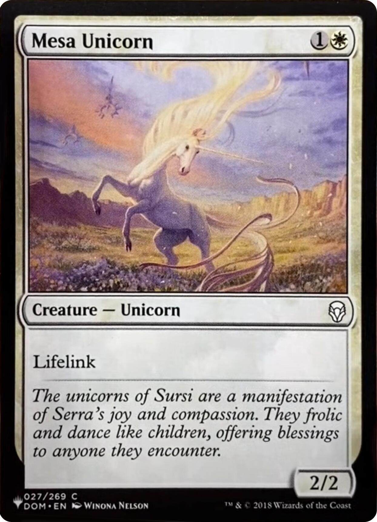Mesa Unicorn [The List] MTG Single Magic: The Gathering | Red Claw Gaming
