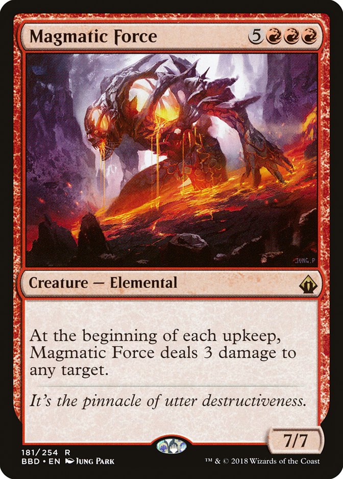 Magmatic Force [Battlebond] MTG Single Magic: The Gathering | Red Claw Gaming