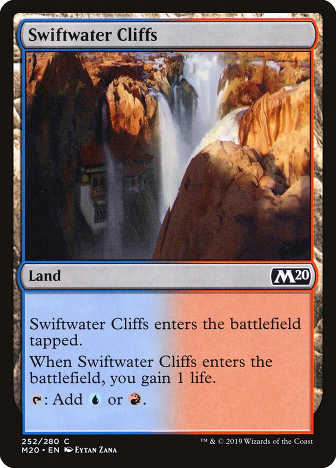 Swiftwater Cliffs [Core Set 2020] MTG Single Magic: The Gathering | Red Claw Gaming