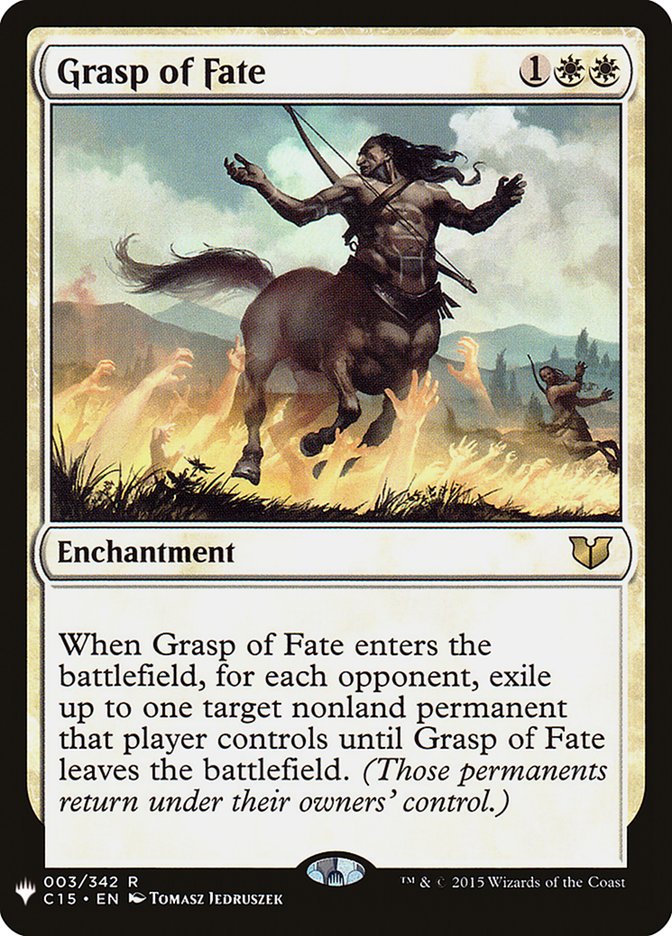 Grasp of Fate [The List] MTG Single Magic: The Gathering | Red Claw Gaming