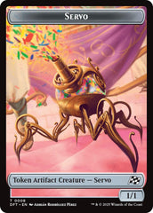 Servo // Thopter (0009) Double-Sided Token [Aetherdrift Tokens] MTG Single Magic: The Gathering | Red Claw Gaming