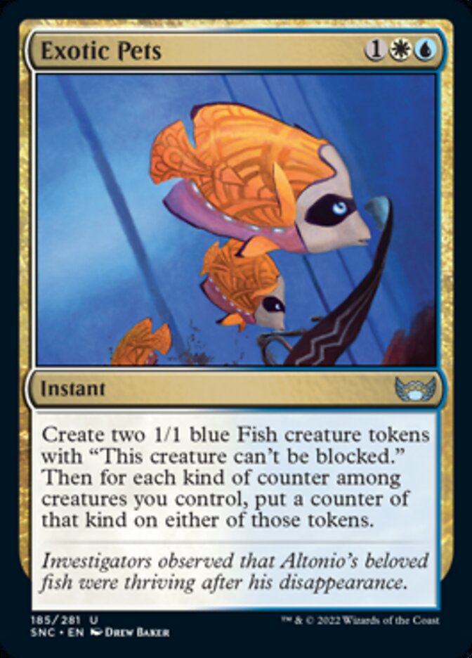 Exotic Pets [Streets of New Capenna] MTG Single Magic: The Gathering | Red Claw Gaming