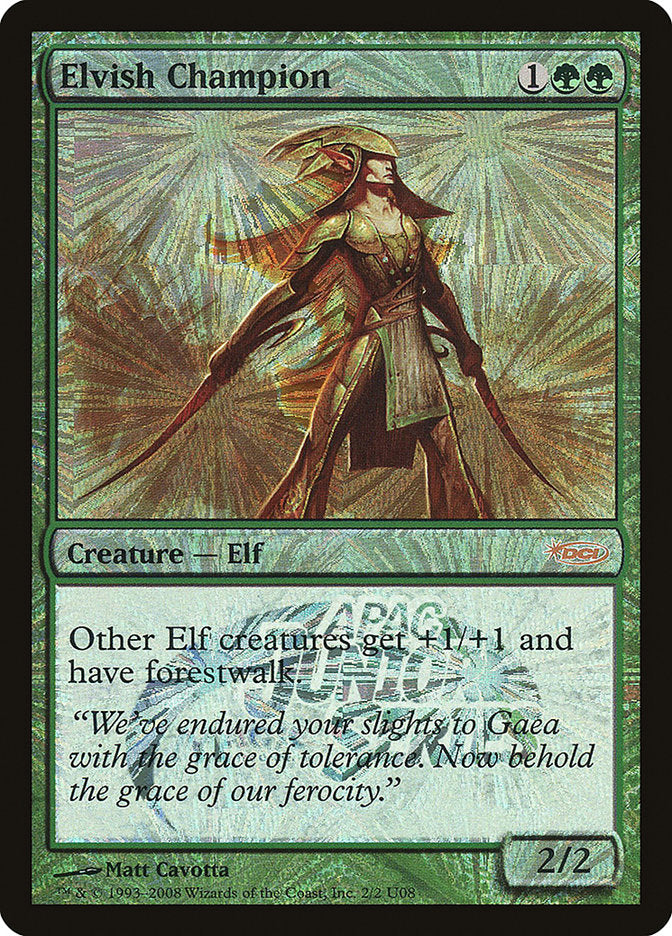 Elvish Champion [Junior APAC Series] MTG Single Magic: The Gathering | Red Claw Gaming