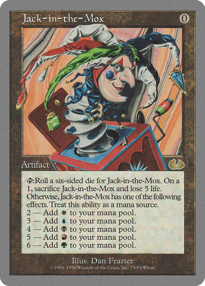 Jack-in-the-Mox [Unglued] MTG Single Magic: The Gathering | Red Claw Gaming