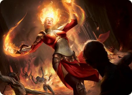 Light Up the Night Art Card [Innistrad: Midnight Hunt Art Series] MTG Single Magic: The Gathering | Red Claw Gaming