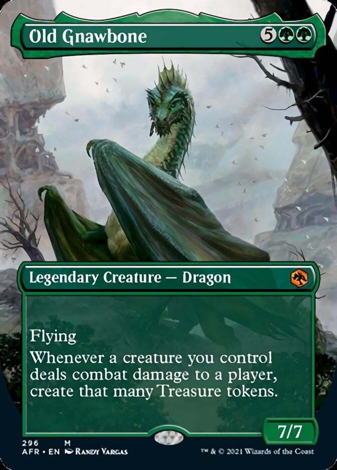Old Gnawbone (Borderless Alternate Art) [Dungeons & Dragons: Adventures in the Forgotten Realms] MTG Single Magic: The Gathering | Red Claw Gaming