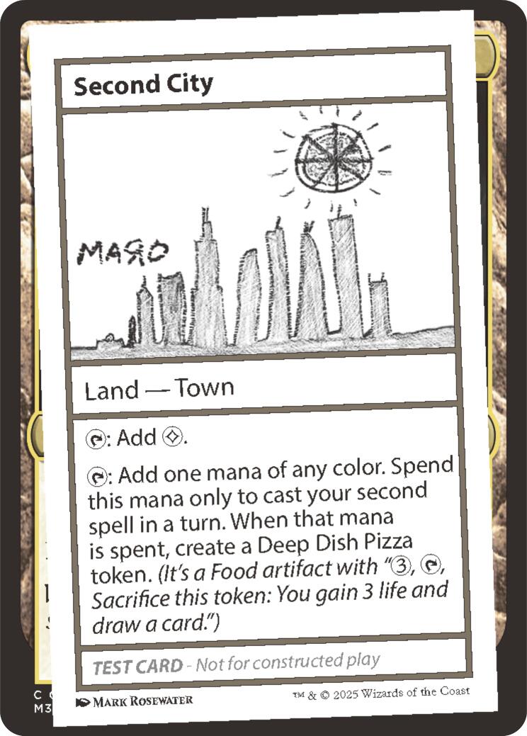 Second City [Secret Lair Drop Series] MTG Single Magic: The Gathering | Red Claw Gaming