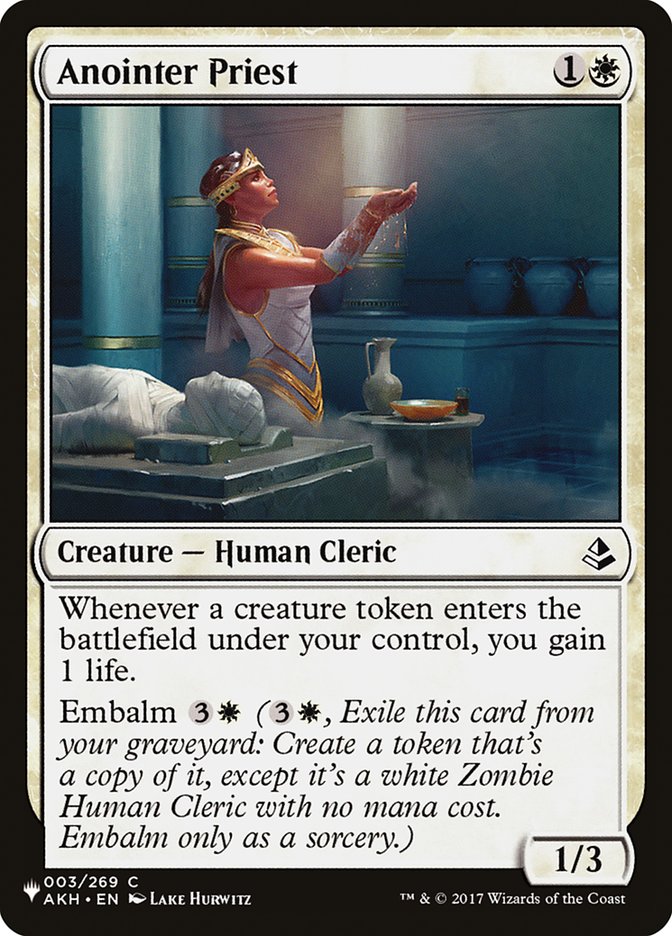 Anointer Priest [The List] MTG Single Magic: The Gathering | Red Claw Gaming