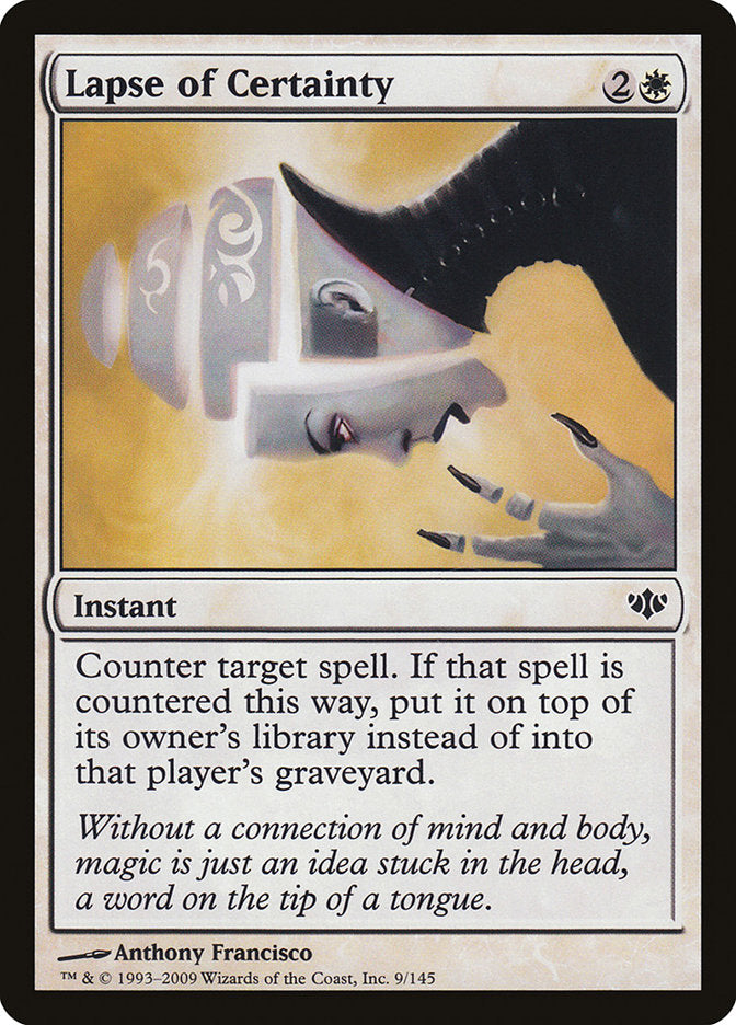 Lapse of Certainty [Conflux] MTG Single Magic: The Gathering | Red Claw Gaming